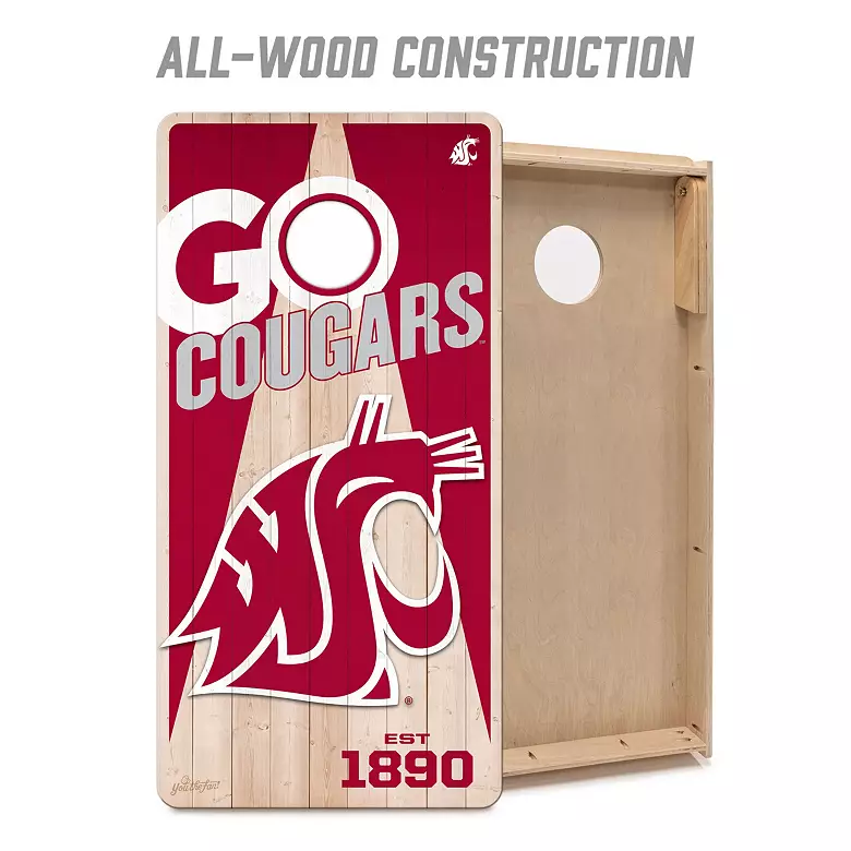 YouTheFan Washington State Cougars 2' x 4' Cornhole Boards
