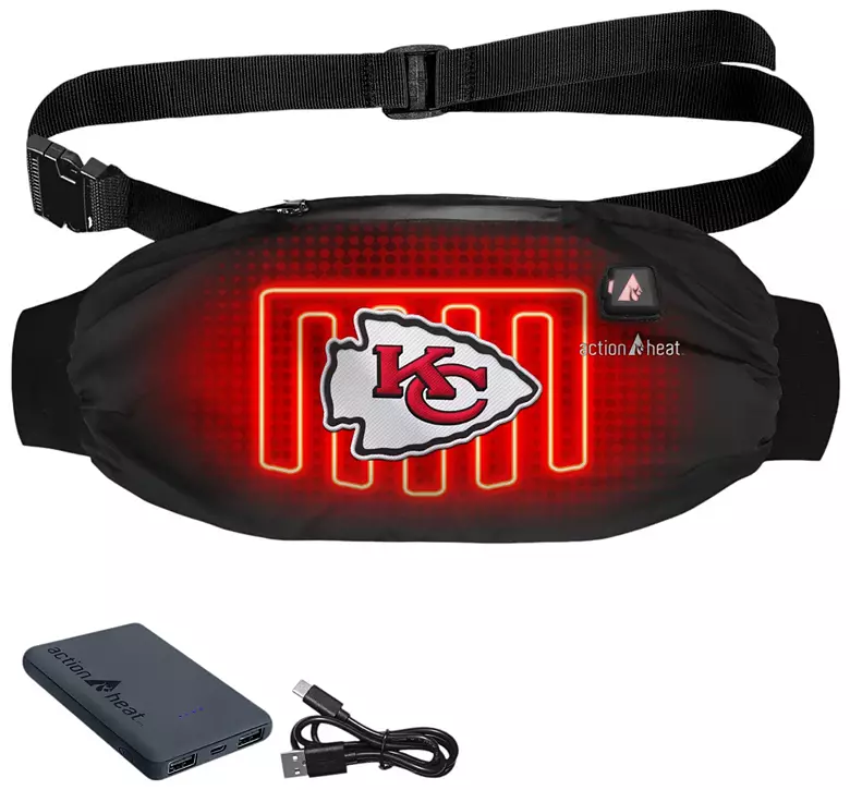 ActionHeat Kansas City Chiefs 5V Battery Heated Hand Muff Warmer