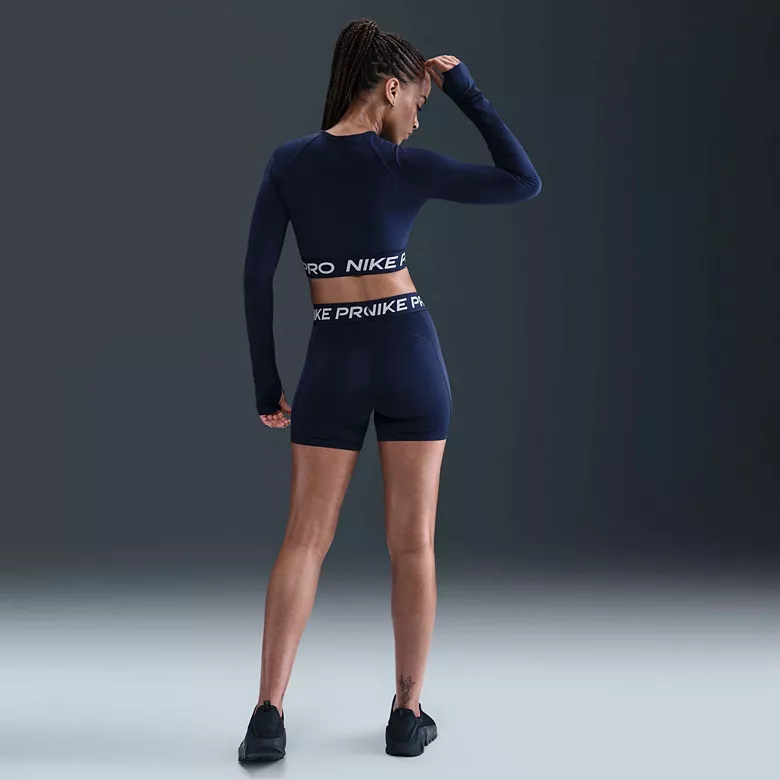 Nike Women's Pro Dri-FIT Cropped Long-Sleeve Top 3 Nike Women's Pro Dri-FIT Cropped Long-Sleeve Top