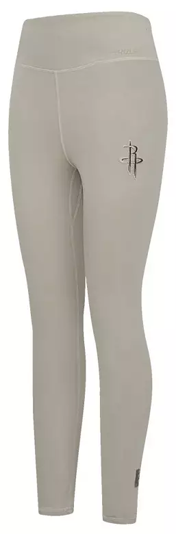 Pro Standard Women's Houston Rockets Taupe Neutral Jersey Leggings