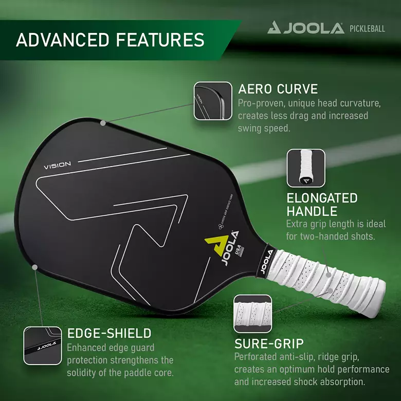 JOOLA Vision 14mm CGS Pickleball Paddle 4 JOOLA Vision 14mm CGS Pickleball Paddle