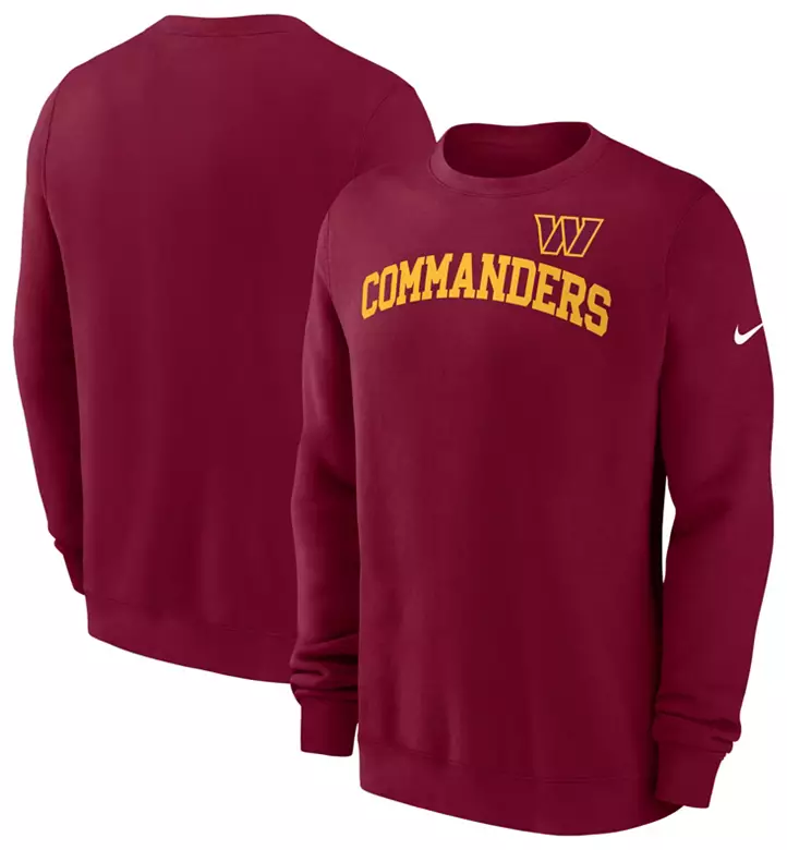 Nike Men's Washington Commanders Club Team Color Crew 3 Nike Men's Washington Commanders Club Team Color Crew