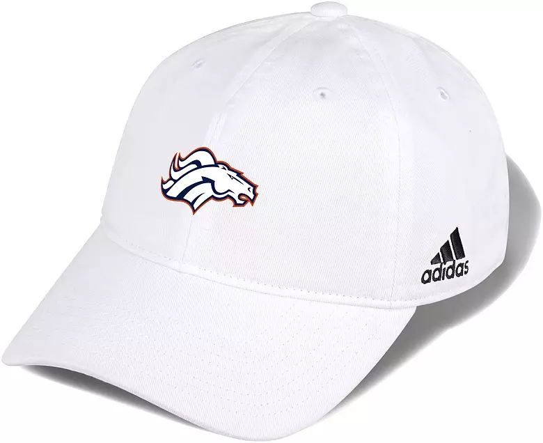 adidas Men's Homestead High School White Slouch Adjustable Hat