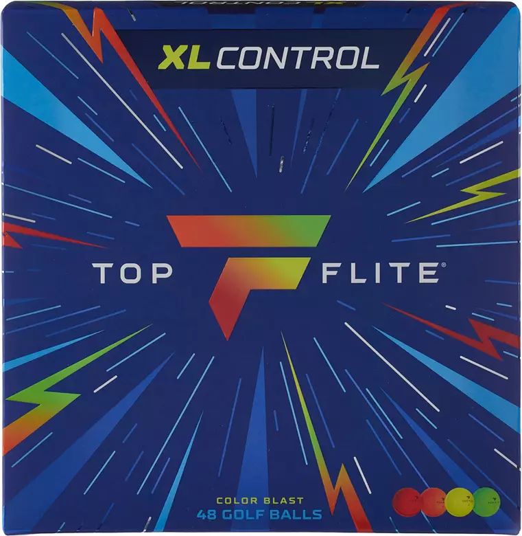 Top Flite XL Control Golf Balls - 48 Pack
