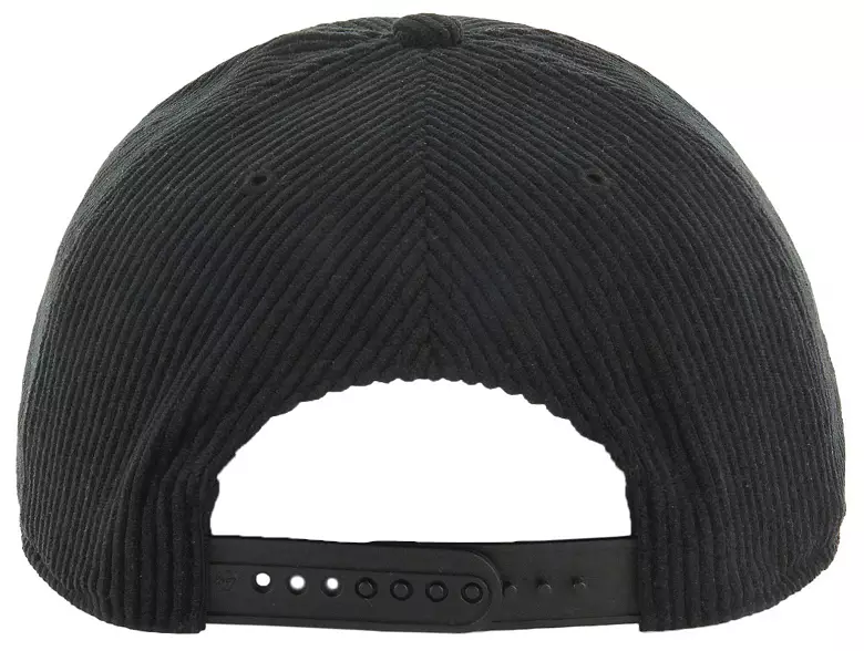 '47 Adult Oklahoma State Cowboys Black Double Header Hitch Adjustable Hat