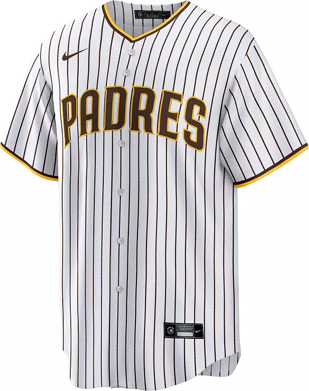 Nike Men's Replica San Diego Padres Fernando Tatis Jr. #23 Cool Base White Jersey