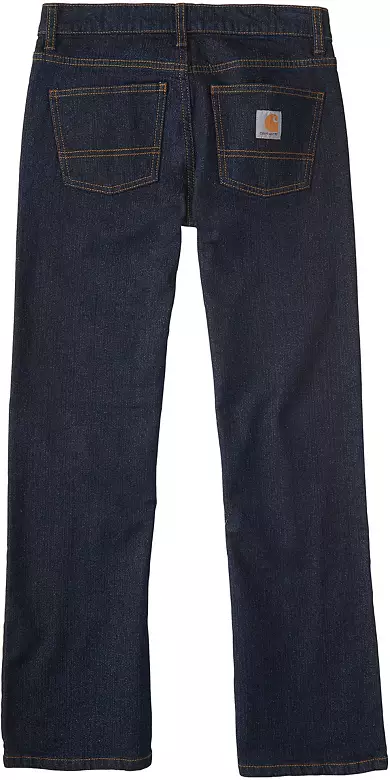 Carhartt Boys' Rugged Pocket Bootcut Jeans