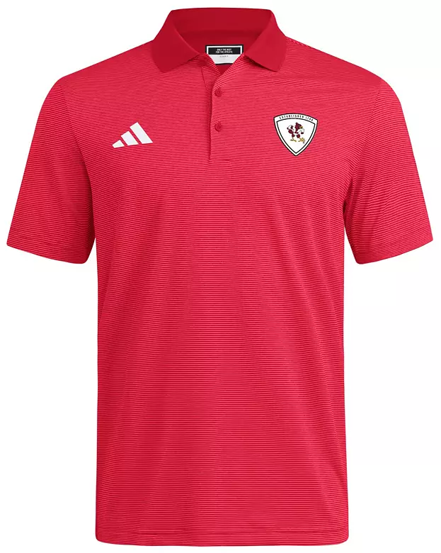 adidas Men's Louisville Cardinals Team Power Red Spring Fling Polo