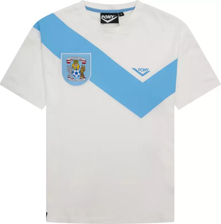 Pony Adult Coventry City FC Vintage Blue Training Shirt