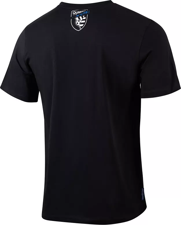 Sport Design Sweden Adult San Jose Earthquakes Black Game Day T-Shirt