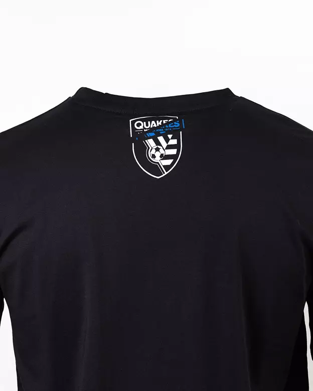 Sport Design Sweden Adult San Jose Earthquakes Black Game Day T-Shirt 3 Sport Design Sweden Adult San Jose Earthquakes Black Game Day T-Shirt