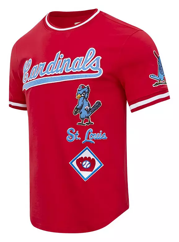Pro Standard Men's St. Louis Cardinals Retro Double Knit T-Shirt