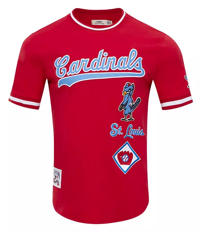 Pro Standard Men's St. Louis Cardinals Retro Double Knit T-Shirt