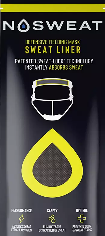 NoSweat Softball Fielder's Face Guard Liners