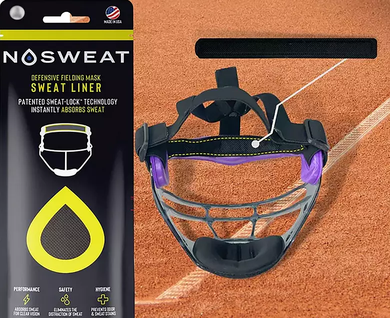 NoSweat Softball Fielder's Face Guard Liners