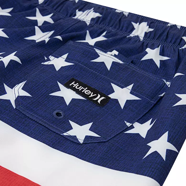 Hurley Boys' Americana Pull On Swim Shorts