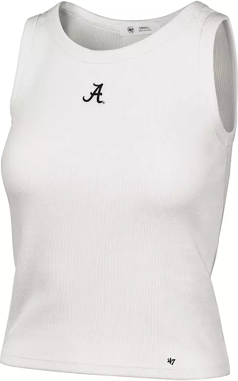 '47 Women's Alabama Crimson Tide Sandstone Micro Baby Tank Top