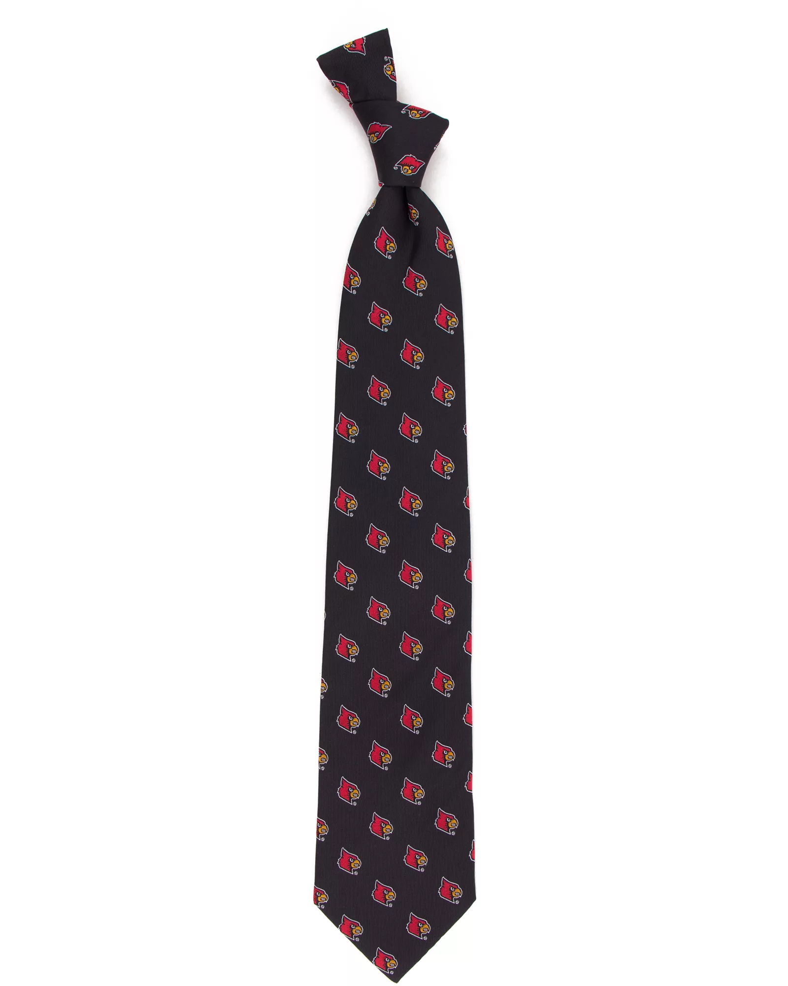 Eagles Wings Louisville Cardinals Woven Silk Echo Necktie