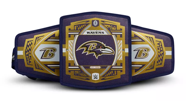 Igloo Baltimore Ravens WWE Championship Fanny Pack Cooler 4 Igloo Baltimore Ravens WWE Championship Fanny Pack Cooler