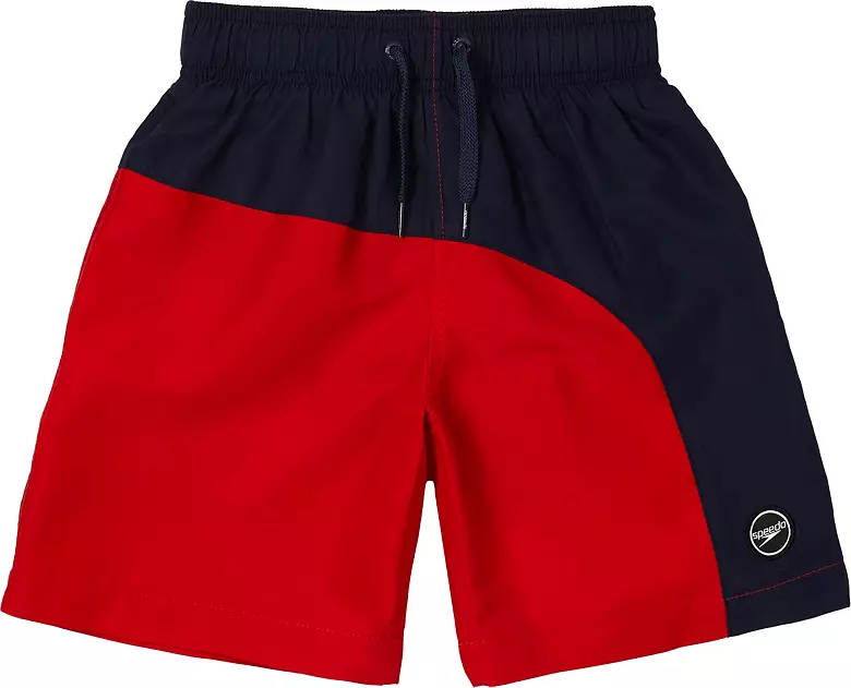 Speedo Boys' Colorblocked 15” Volley Shorts