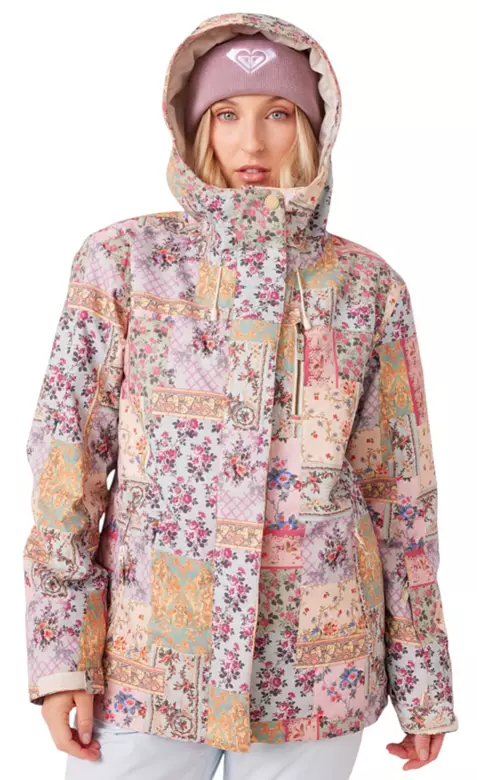 Roxy Women's Printed Jetty Jacket 3 Roxy Women's Printed Jetty Jacket