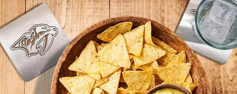 YouTheFan Nashville Predators Coaster Set