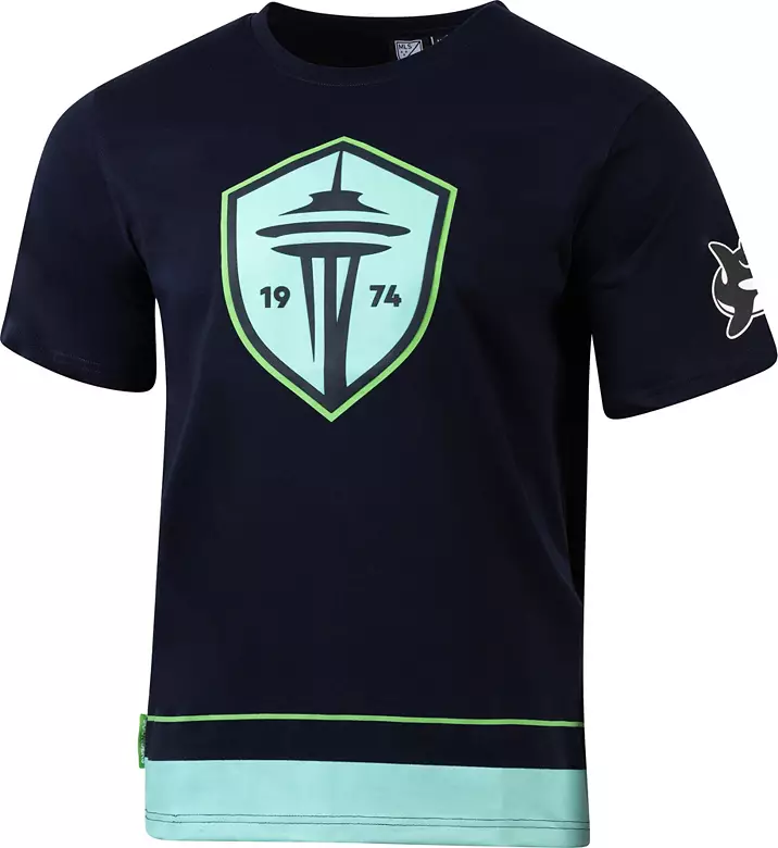 Sport Design Sweden Adult Seattle Sounders Navy Game Day T-Shirt