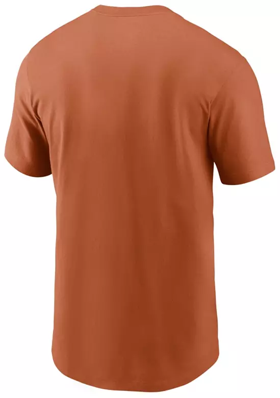 Nike Men's Texas Longhorns Orange Baseball T-Shirt