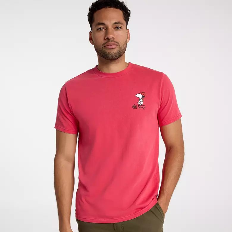 Alpine Design Men's Peanuts Short Sleeve T-Shirt