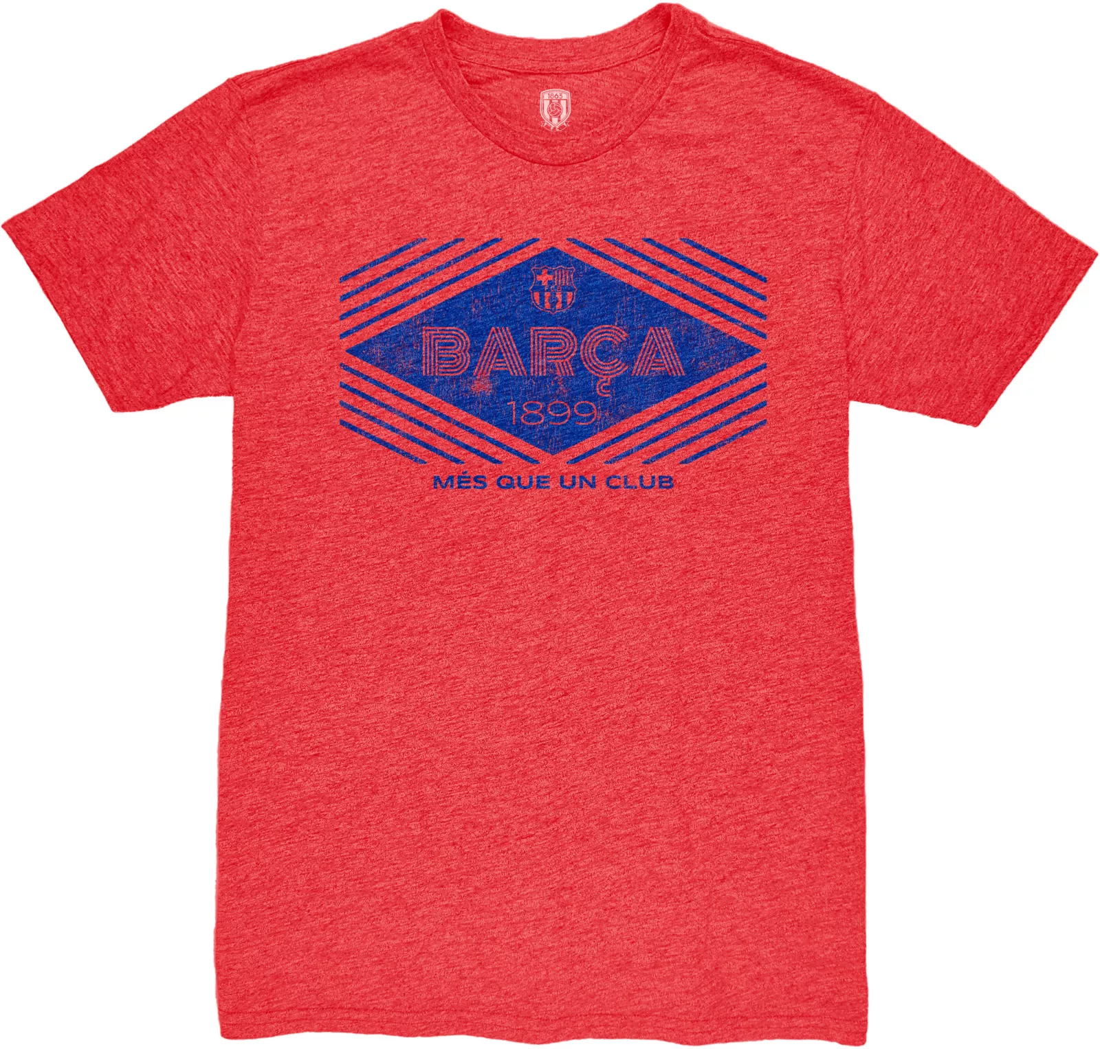 1863 FC FC Barcelona 2023 Diamond Red Slub T-Shirt