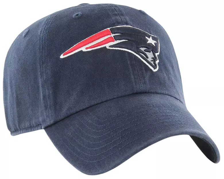 '47 Little Kids' New England Patriots Navy Logo Clean Up Adjustable Hat