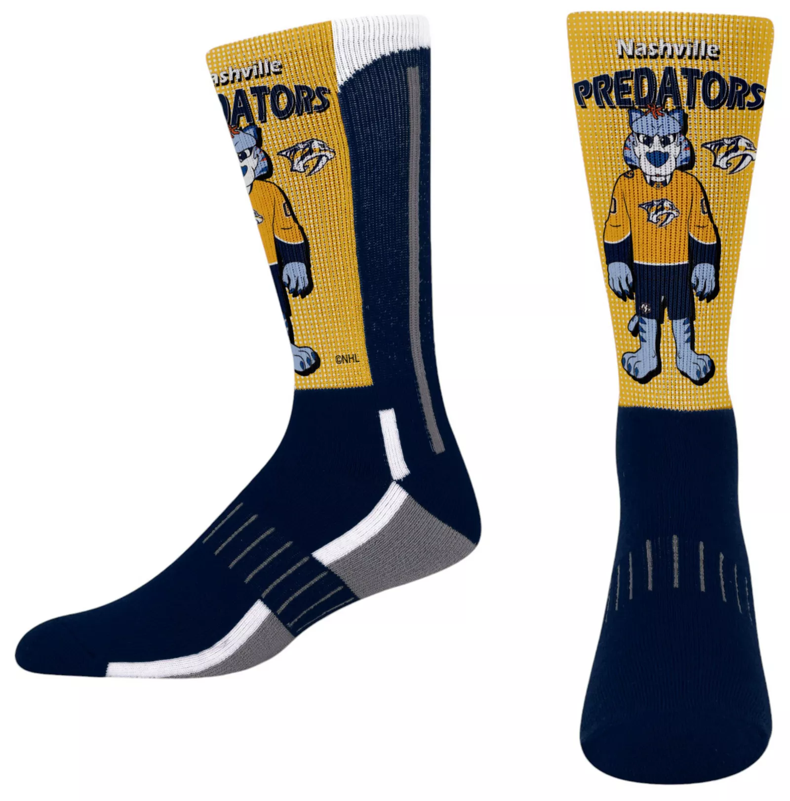 For Bare Feet Youth Nashville Predators Mascot Socks