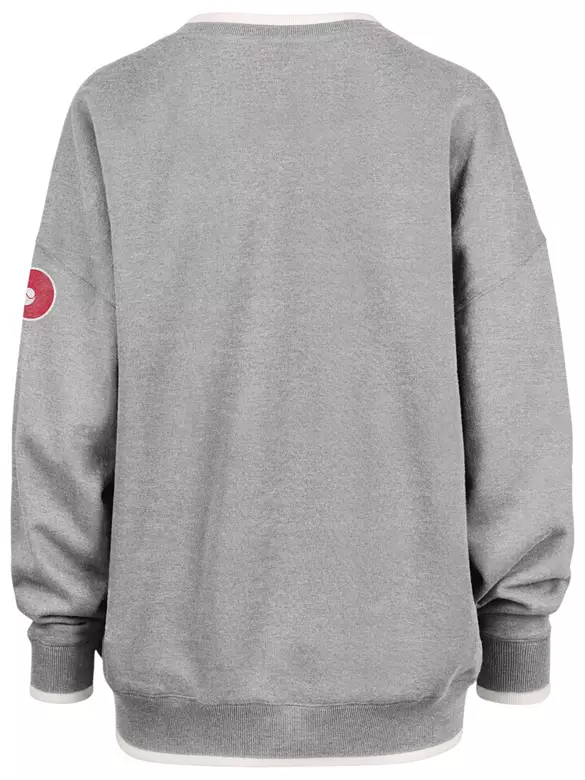 '47 Women's Philadelphia Phillies Gray Daze Pullover Hoodie