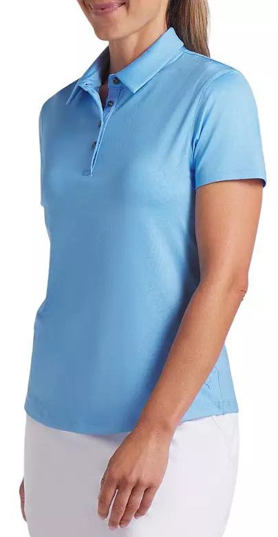 PUMA Women's MATTR Animal Deboss Golf Polo 4 PUMA Women's MATTR Animal Deboss Golf Polo