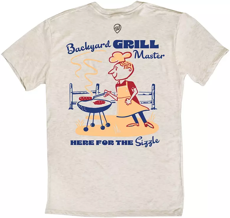 Where I'm From Men's Backyard Grill Master Short Sleeve T-Shirt