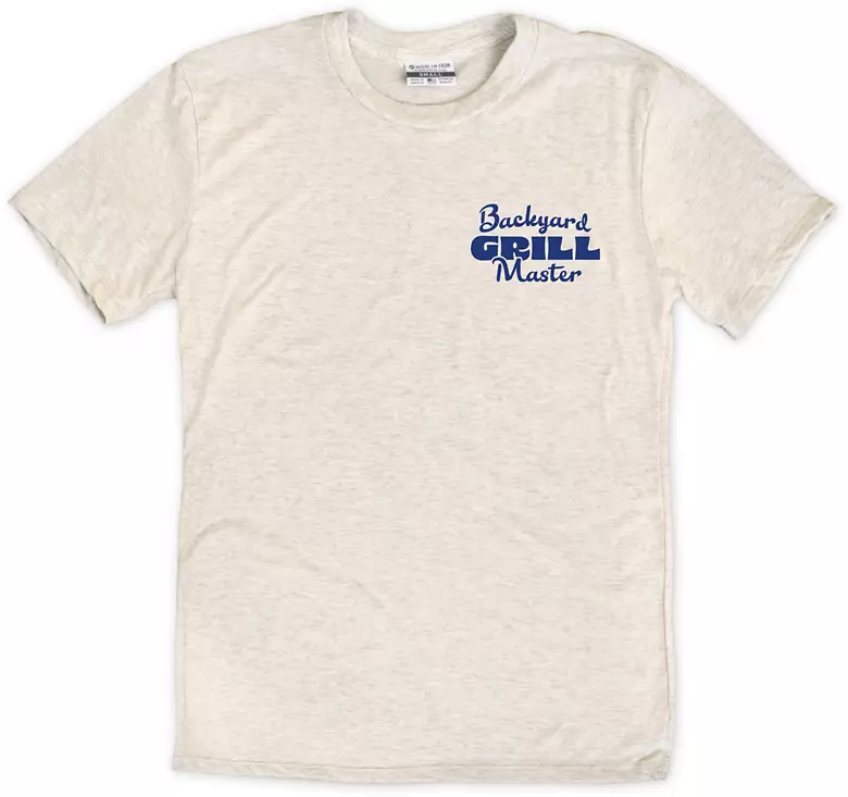 Where I'm From Men's Backyard Grill Master Short Sleeve T-Shirt