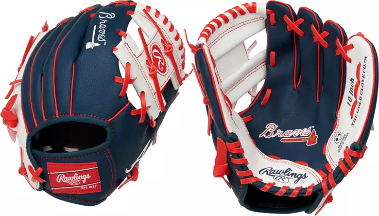 Rawlings Adult Atlanta Braves 10" Team Logo Glove