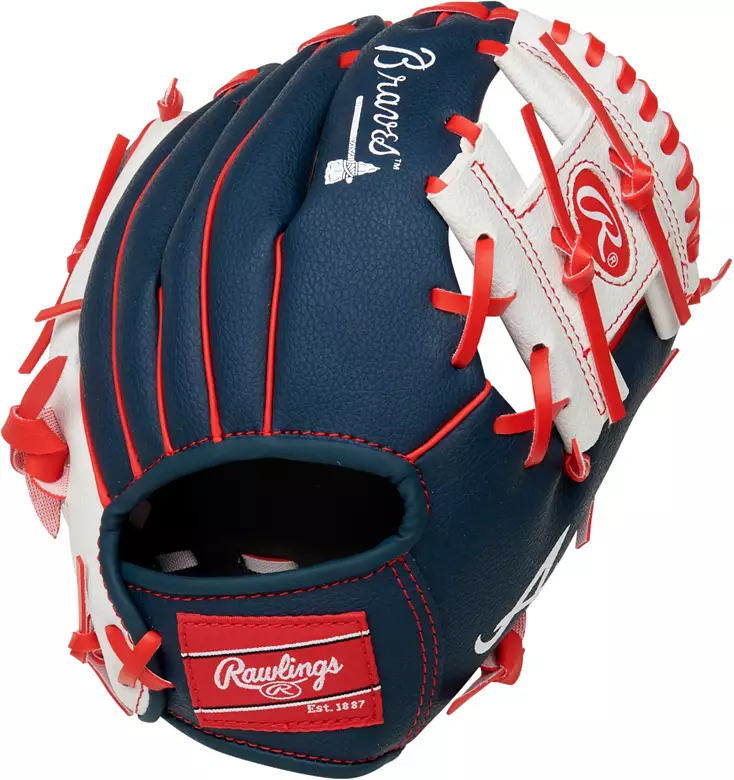 Rawlings Adult Atlanta Braves 10" Team Logo Glove