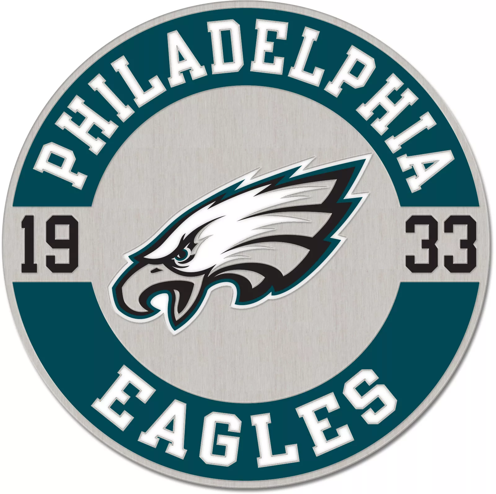 WinCraft Philadelphia Eagles Round Est. Date Collector Pin