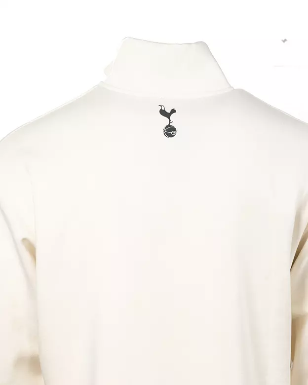 Sport Design Sweden Men's Tottenham Off White 1/2 Zip Hoodie 4 Sport Design Sweden Men's Tottenham Off White 1/2 Zip Hoodie