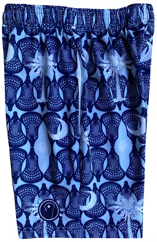 LAX SO HARD Youth Carolina Flag Performance Lacrosse Shorts