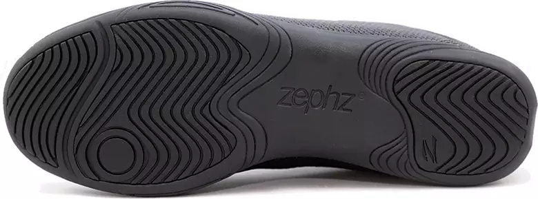 zephz Women's Thunder Black Cheerleading Shoes