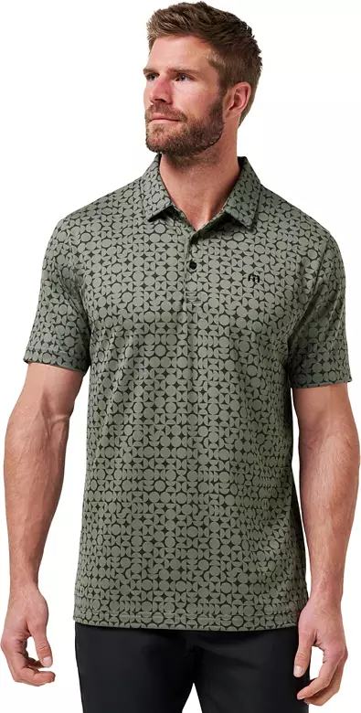 TravisMathew Men's Featherweight Caves Golf Polo