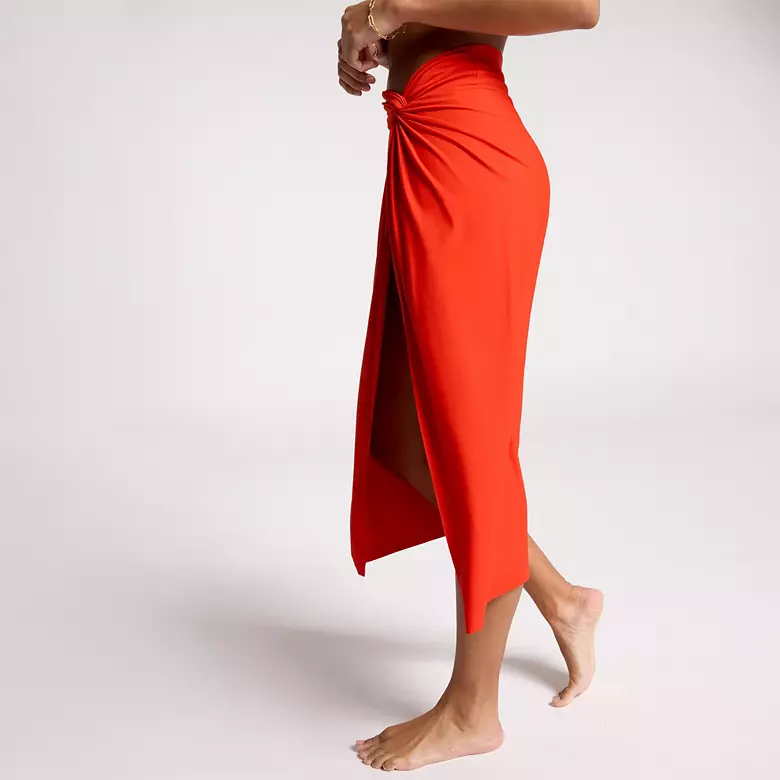 CALIA Women's High Waisted Twisted Knot Sarong 4 CALIA Women's High Waisted Twisted Knot Sarong