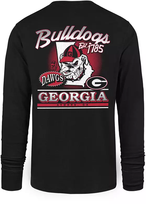 '47 Men's Georgia Bulldogs Black Regional Backer Long Sleeve T-Shirt 3 '47 Men's Georgia Bulldogs Black Regional Backer Long Sleeve T-Shirt