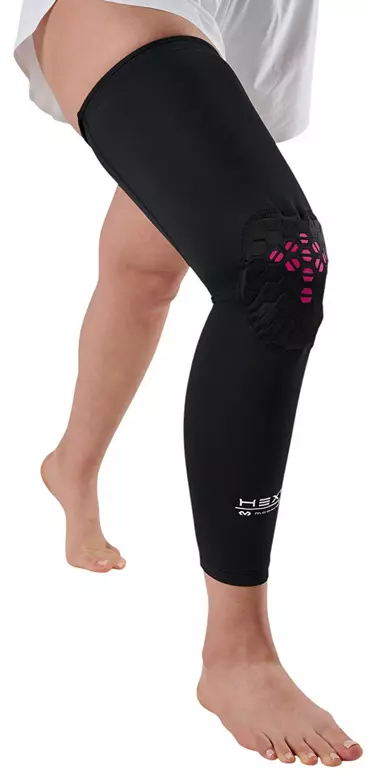 McDavid HEX Viz Full Length Leg Sleeve/Single