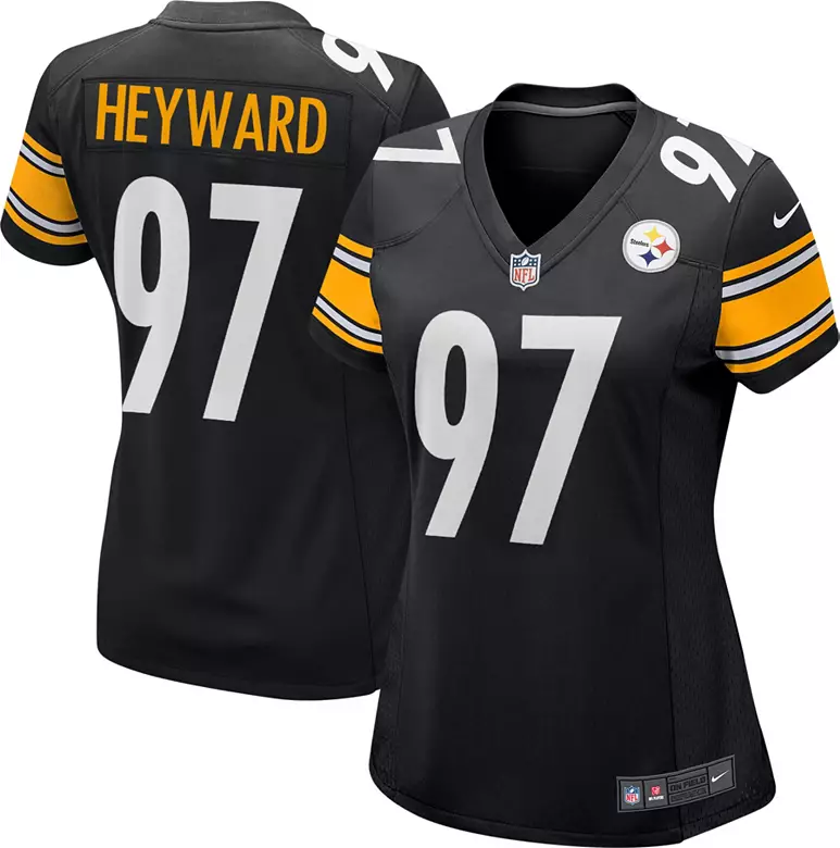 Nike Women's Pittsburgh Steelers Cameron Heyward #97 Black Game Jersey