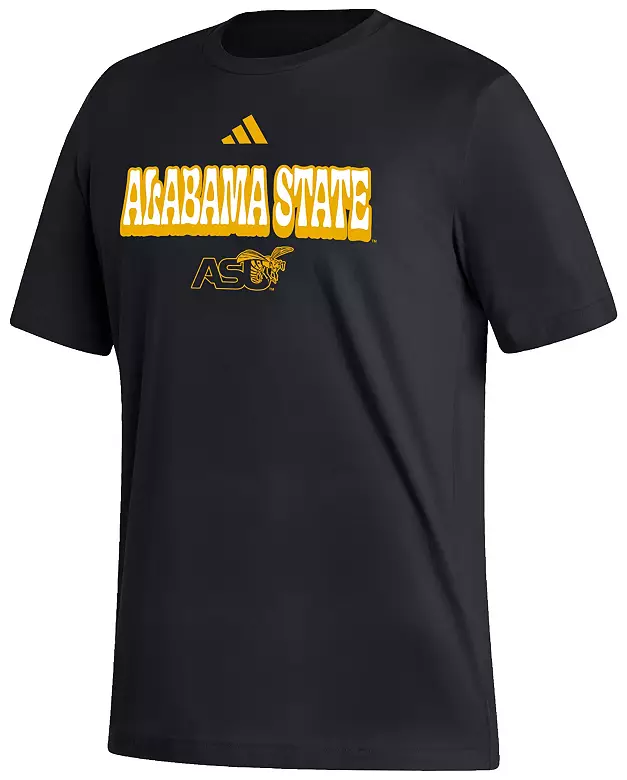 adidas Men's Alabama State Hornets Black Fresh T-Shirt