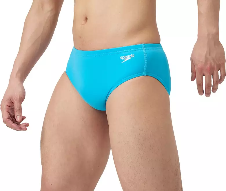 Speedo Men's Solid One Swim Briefs 4 Speedo Men's Solid One Swim Briefs