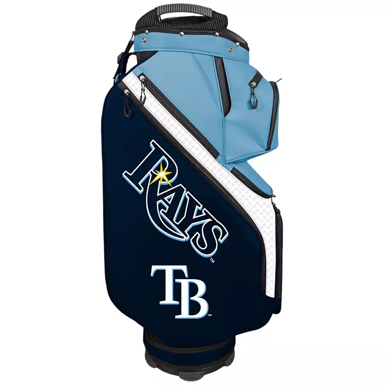 WinCraft Tampa Bay Rays The Clubhouse Cooler Cart Bag 3 WinCraft Tampa Bay Rays The Clubhouse Cooler Cart Bag